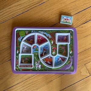 Purple Unicorn Divided Kids Plate